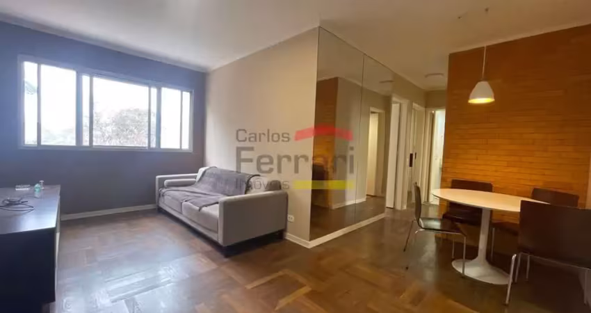 Locação apartamento decorado com 2 dormitórios e 1 vaga , 69 m² , pronto para morar rua casa forte