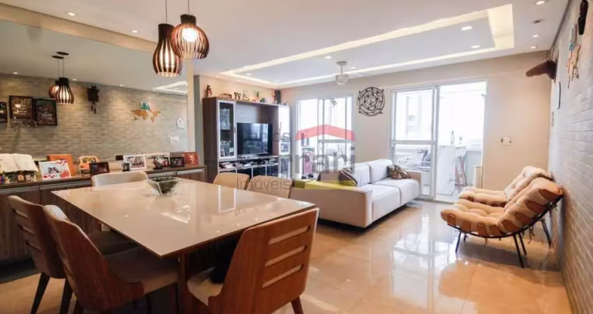 Apartamento em santana com 103m²,com três dormitórios ,sendo duas suítes, com duas vagas de garagem