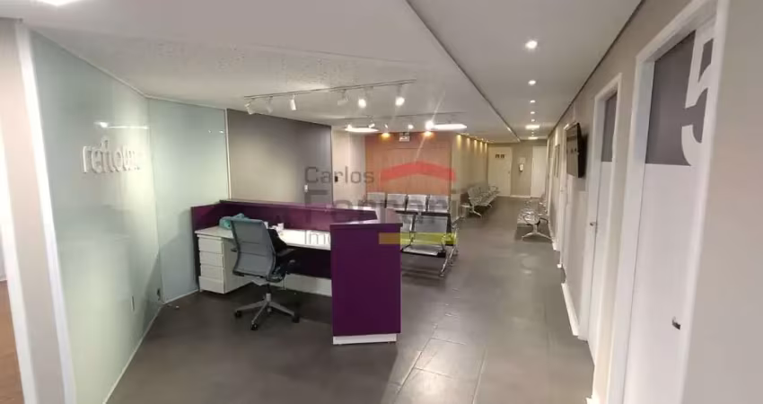 Conjunto comercial, avenida ipiranga, 360 metros2, 18 salas, mobiliado, metrô