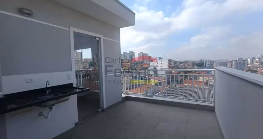 Apartamento de 45m² com 2 dormitórios e quintal 20m² próximo ao metrô e shopping tucuruvi e trimais.