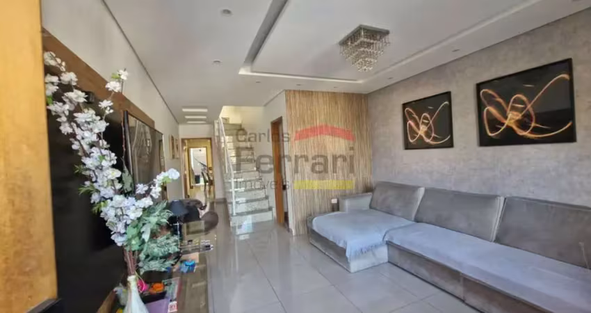 Sobrado à venda no joamar- 3 dormitórios, suíte, área gourmet e 4 vagas de garagem