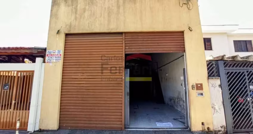 Galpão com 161m², com mezanino para locação próximo à av. eng. caetano álvares e rua augusto tolle