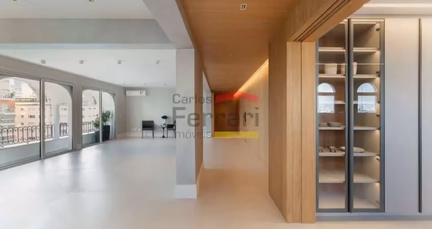 Apartamento lindenberg no jardim américa ? 270m², 3 suítes, 3 vagas, alto padrão