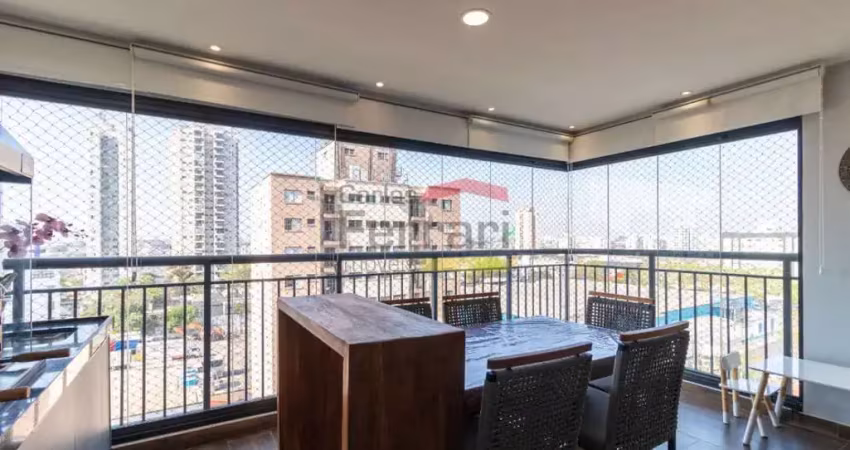 Apartamento  varanda gourmet   vila santa catarina com 2 quartos, sendo 1 suíte
