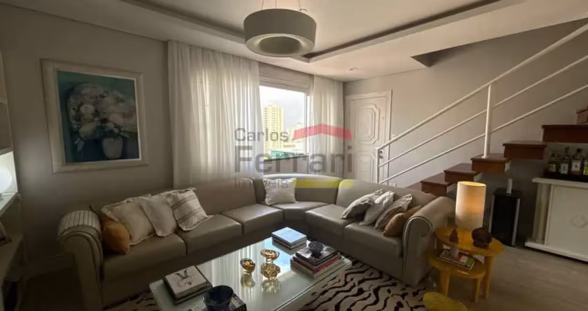 Cobertura duplex de 350m² à venda no alto de santana. 5 dormitórios, sendo 2 suítes, área gourmet.