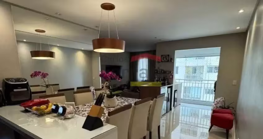 Apartamento 64 m² mobiliado,   2 quartos  1 suite, 1 vaga  ,  lazer completo -cambuci