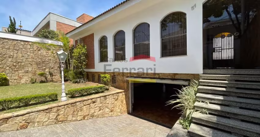 Casa ampla para locação - jardim frança com 309 m² - 3 suítes - 6 vagas de garagem