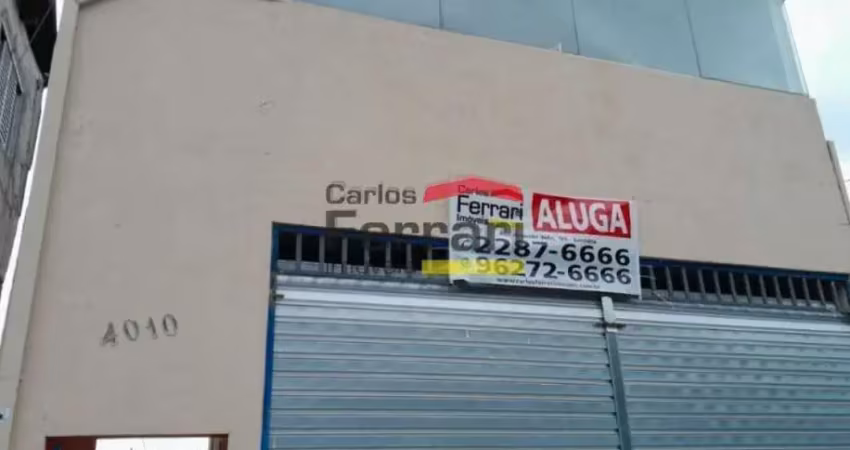 Ótimo salão comercial de 100m² reformado ,mezamino banheiro. próximo ao mercado andorinha à venda
