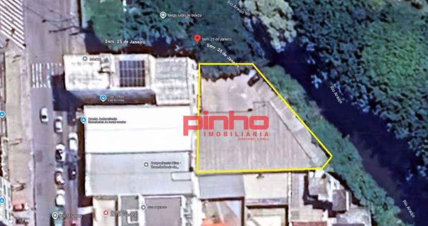 Galpão para alugar, 460 m² por R$ 16.400/mês - Campinas - São José/SC