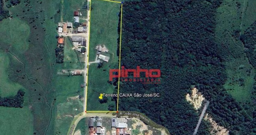 Terreno à venda, 30268 m² por R$ 3.705.982,65 - Forquilhas - São José/SC