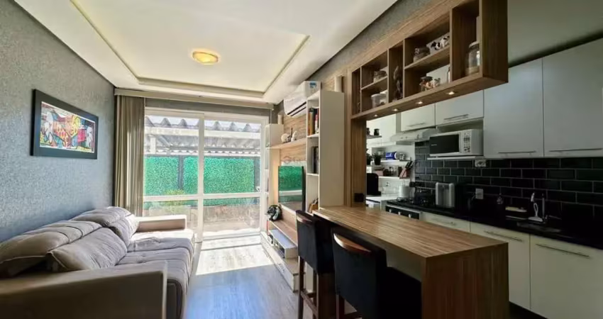 Apartamento 02 dormitórios  garden térreo, no  Bairro Moinhos de vento canoas