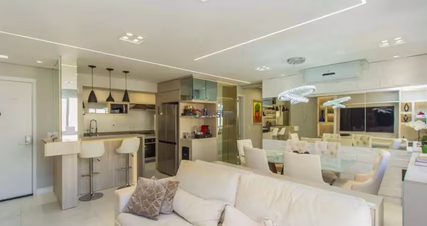 Apartamento com 3 quartos ( transformado em 2 quartos  living estendido ) à venda no  life park