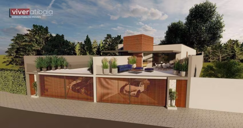 Casa com 2 dormitórios à venda, 164 m² por R$ 1.230.000 - Jardim Paulista - Atibaia/SP
