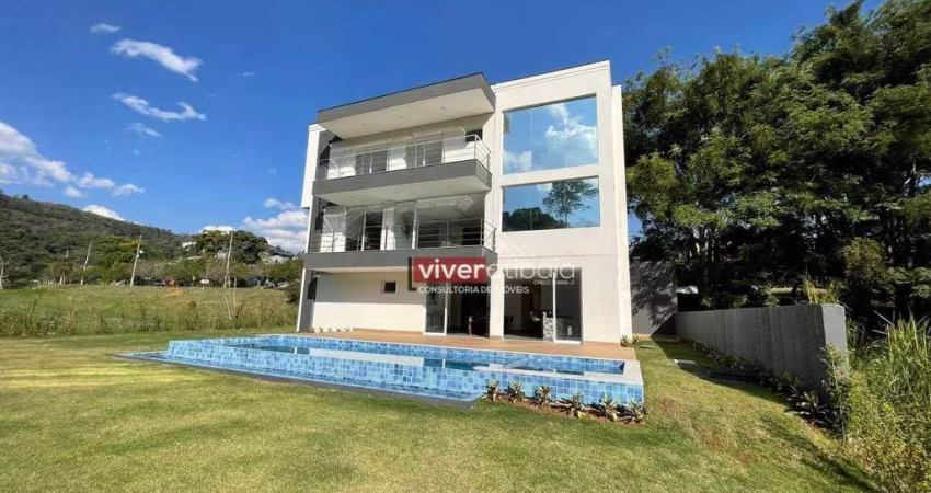 Casa com 5 dormitórios, 550 m² - venda por R$ 5.500.000,00 ou aluguel por R$ 26.430,00/mês - Condominio Porto Atibaia - Atibaia/SP