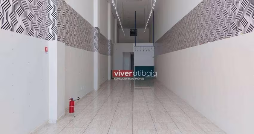 Salão para alugar, 104 m² por R$ 4.531,97/mês - Centro - Atibaia/SP