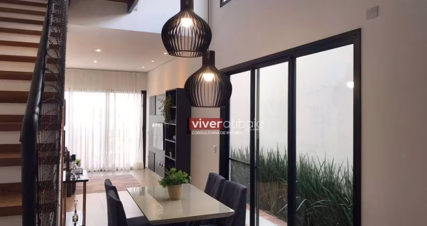 Casa com 3 dormitórios à venda, 126 m² por R$ 1.116.000 - Jardim dos Pinheiros - Atibaia/SP