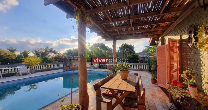 Chácara com 4 dormitórios à venda, 1997 m² por R$ 930.000,00 - Chácaras Fernão Dias - Atibaia/SP