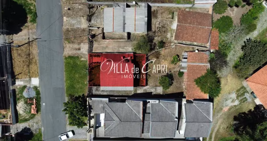 Terreno com 1 casa  de madeira ,  à venda no santa cândida, curitiba - pr
