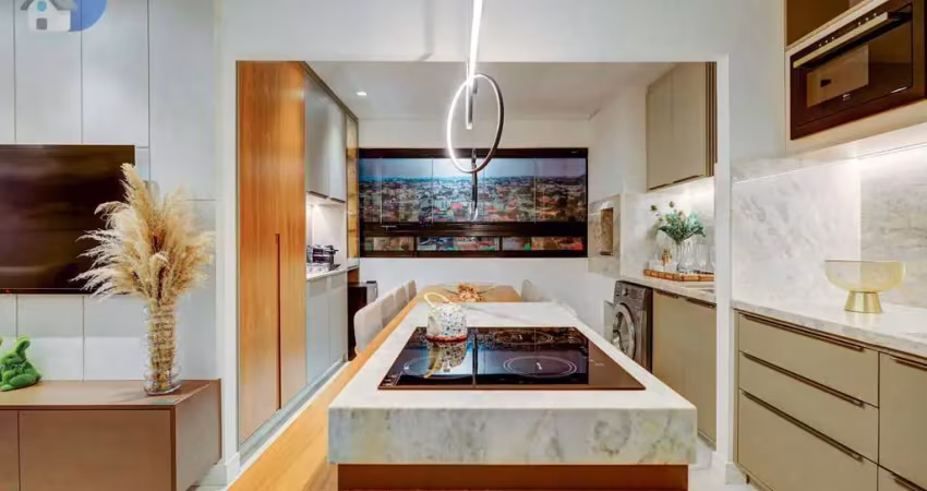 Apartamento de 2 quartos e 1suíte em condomínio clube à venda no portão, curtiiba pr