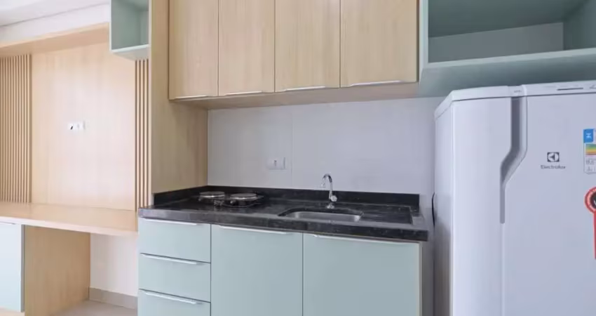 Studio mobiliado á venda no cajuru, localização estratégica  - curitiba -pr
