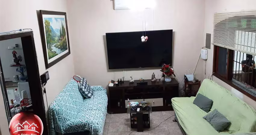 200 metros da praia - sobrado isolado e mobiliado - caiçara - praia grande.