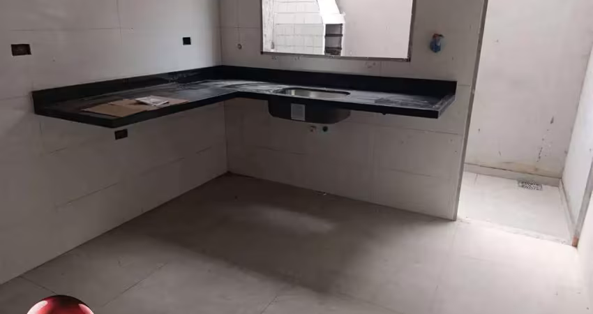 Em fase de acabamento - sobrado com entrada individual, quintal e churrasqueira - r$345.000 - aceita financiamento bancário.