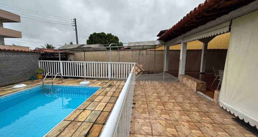 Casa à venda com 3 dormitórios (1 suíte) – Piscina, churrasqueira e canil – R$ 420.000 – Vila Nova, Iguaba Grande/RJ