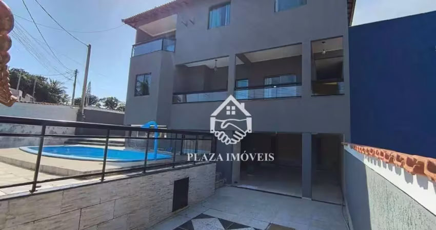 Casa com 4 dormitórios, 386 m² - venda por r$ 550.000,00 ou aluguel por r$ 3.700,00/mês - boqueirão - são pedro da aldeia/rj