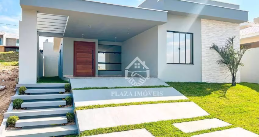 Casa com 3 dormitórios para alugar, 124 m² por r$ 5.500/mês - cond. viverde 1 - nova são pedro - são pedro da aldeia/rj