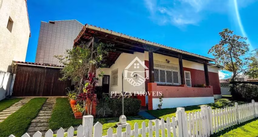 Casa com 5 dormitórios à venda, 132 m² por r$ 530.000 - cond. beira mar - praia linda - são pedro da aldeia/rj