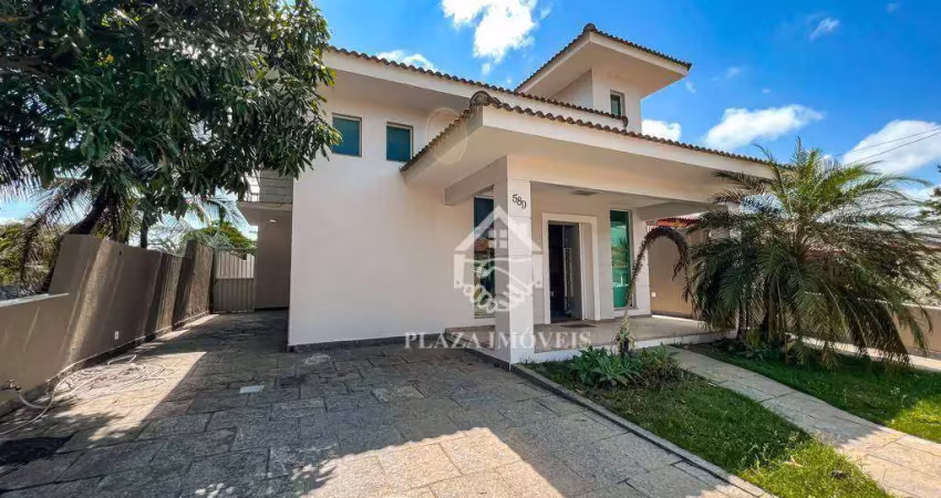 Casa com 6 dormitórios à venda, 350 m² por r$ 1.800.000 - cond. moinhos da aldeia - balneário - são pedro da aldeia/rj