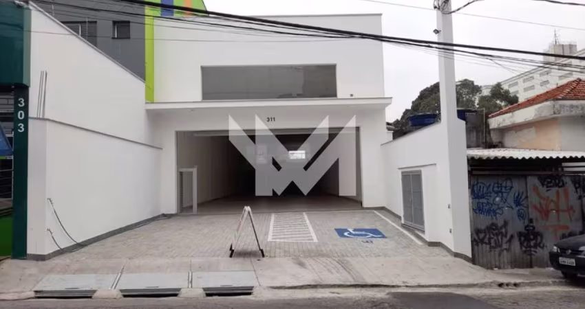 SALÃO COMERCIAL DE 250m² PARA LOCAÇÃO NA VILA MAZZEI