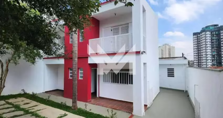 Sobrado comercial de 111m² com 2 quartos, 5 vagas e edícula para locação no lauzane paulista