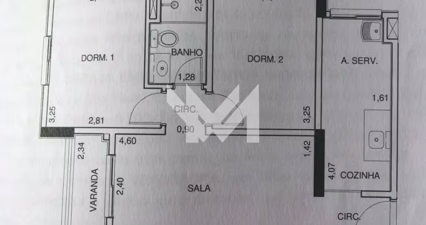 Apartamento com 2 quartos à venda na Avenida Doutor Haroldo de Camargo, 60, Castelo, Santos