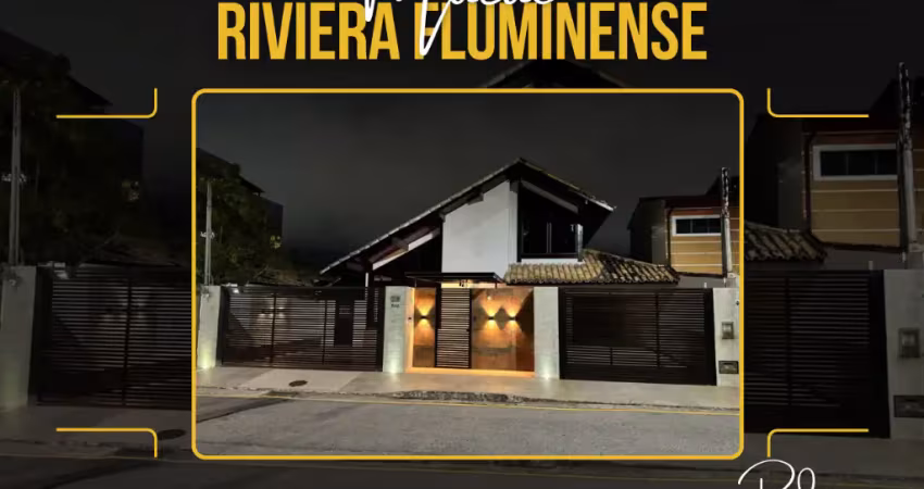 Vendo casa espetacular com 3 dormitórios no riviera em macaé