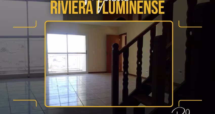 ALUGO MARAVILHOSA COBERTURA COM 4 DORMITÓRIOS NO RIVIERA EM MACAÉ
