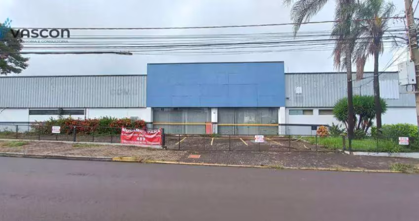 Salão para alugar, 1715 m² por r$ 45.000,00/mês - parque industrial lagoinha - ribeirão preto/sp