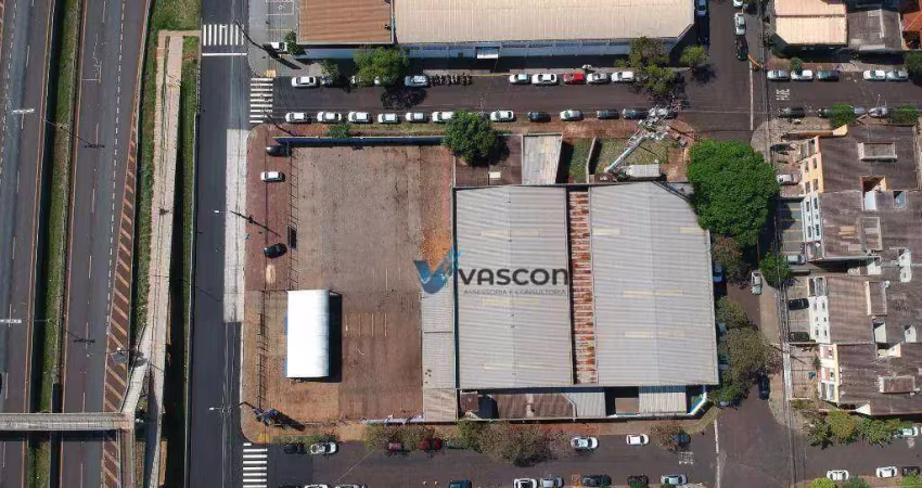 Galpão à venda, 1500 m² por r$ 14.000.000,00 - parque industrial lagoinha - ribeirão preto/sp