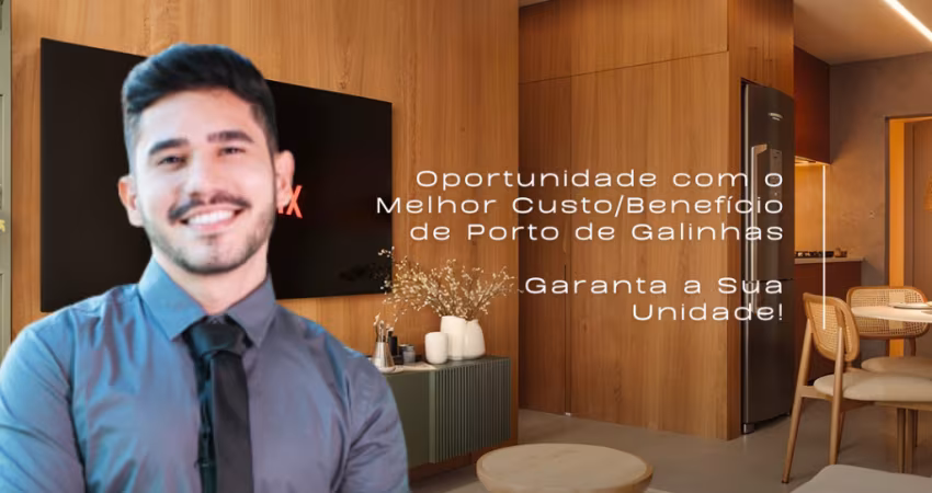 Flat em Porto de Galinhas | 1 Quarto | Perto do Centrinho | Alta Rentabilidade