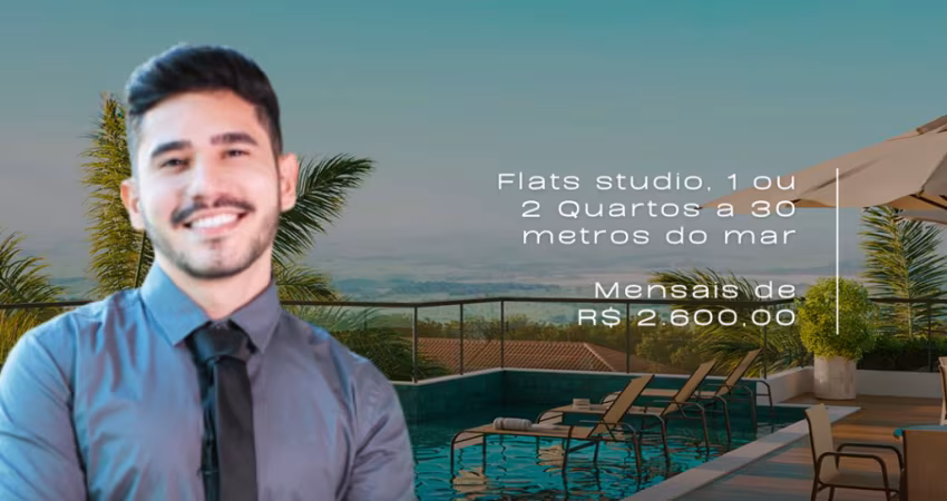 Flat em Porto de Galinhas | 1 e 2 Quartos |  Perto do Mar e do Centrinho | Alta Rentabilidade