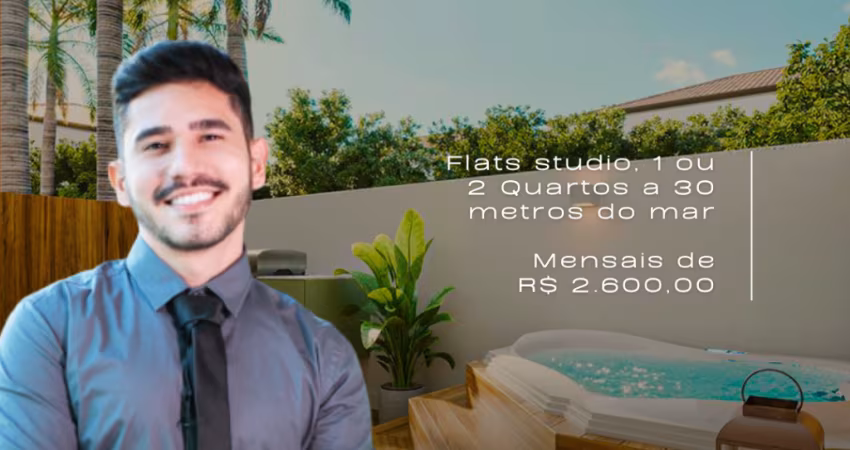 Flat em Porto de Galinhas | 1 e 2 Quartos |  Perto do Mar e do Centrinho | Alta Rentabilidade