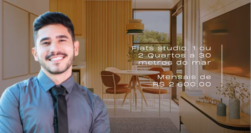 Flat em Porto de Galinhas | 1 e 2 Quartos |  Perto do Mar e do Centrinho | Alta Rentabilidade