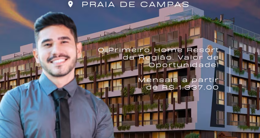 Flat em Carneiros | Praia de Campas | Conceito Resort | Alta Rentabilidade | Lazer Completo