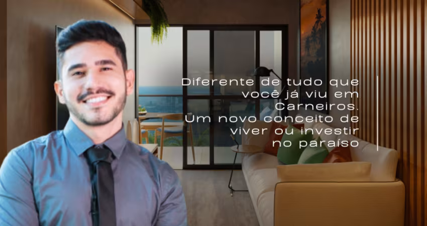 Apartamento na Praia dos Carneiros | 2 Quartos | Pertinho do Mar e do Acquaventura