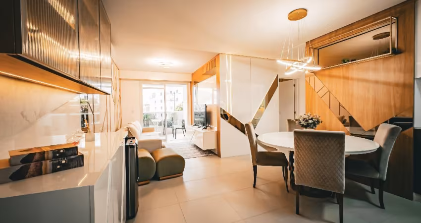Apartamento Moderno e Sofisticado à 150m do Mar com Infraestrutura Completa e 2 Vagas