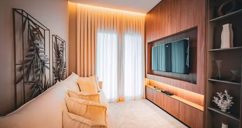 Apartamento Garden Mobiliado e Decorado com 2 Dormitórios, Suíte e Jardim Privativo
