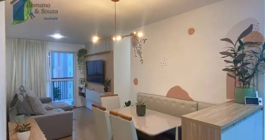 Apartamento em Guarulhos, condomínio Moov, Shopping Maia, com 3 dormitórios à venda, 75 m² por R$ 660.000
