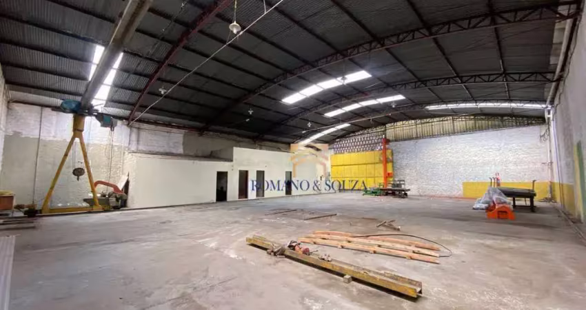 Galpão para alugar, 500 m² por r$ 16.000,00/mês - parque industrial cumbica - guarulhos/sp