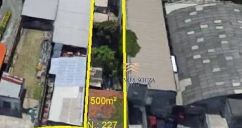 Terreno para alugar, 500 m² por r$ 3.250/mês - vila augusta - guarulhos/sp
