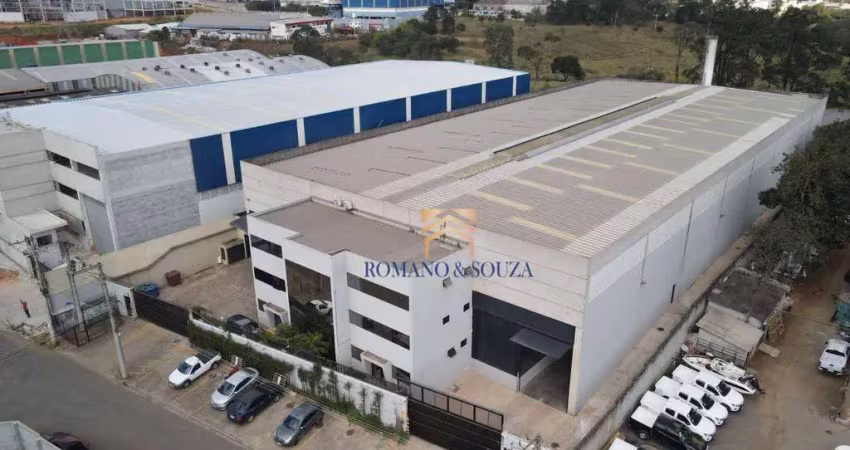 Galpão para alugar, 2045 m² por r$ 56.637/mês - una - itaquaquecetuba/sp